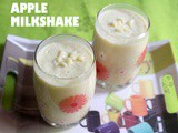 Apple milkshake recipe – How to make apple milkshake recipe