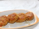 Arbi or colocasia cutlet