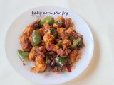 Baby corn stir fry recipe