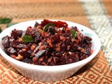 Beetroot stir-fry recipe