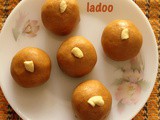 Besan ladoo recipe in Microwave – how to make besan ladoo in microwave (microwave recipes)