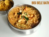 Bisi bele bath recipe – How to make bisibelebath or bisi bele huliyanna recipe – Karnataka recipes