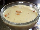 Brown rice kheer (payasam) with jaggery recipe