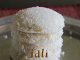 Cooked rice idli recipe – How to make idli with cooked rice or leftover rice recipe – idli recipes