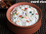 Curd rice recipe/mosaranna recipe/thayir sadam recipe – How to make South Indian curd rice recipe – rice recipes