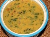 Dal methi recipe