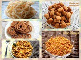 Diwali snacks recipes – collection of 5 easy Diwali snacks 2019 – Diwali recipes