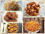 Diwali snacks recipes – collection of 5 easy Diwali snacks 2019 – Diwali recipes
