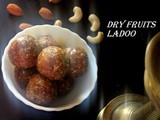 Dry fruits ladoo recipe -How to make dry fruits laddu recipe – no sugar quick ladoo recipe