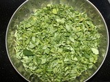 Fenugreek leaves (methi) stir-fry recipe