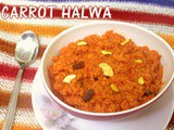 Gajar ka halwa – How to make carrot halwa with condensed milk recipe – winter recipes