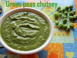 Green peas chutney recipe – How to make green peas chutney recipe – green peas recipes