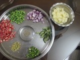 Kerala vegetable stew or ishtu