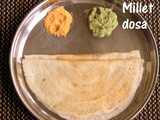 Kodo millet dosa recipe – Varagu/harka dosa recipe – healthy breakfast recipes