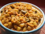 Lauki chana dal ki sabzi