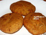 Mangalore buns or banana buns or banana pooris recipe