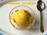 Mango ice-cream – how to make homemade mango ice-cream recipe – summer recipes