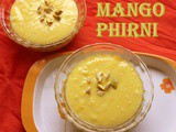 Mango phirni recipe – How to make mango phirni recipe – mango recipes