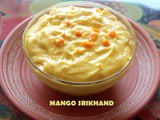 Mango srikhand recipe – How to make mango srikhand recipe – mango recipes