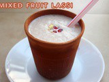 Mix fruits lassi recipe – How to make mixed fruits lassi recipe – lassi recipes