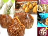 Modak recipes for Ganesh Chaturthi – Different modak varieties – modak recipes