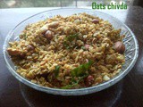 Oats chivda recipe – How to make roasted oats chivda recipe – healthy recipes