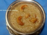 Oats kheer with jaggery