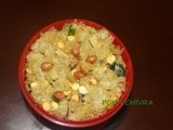Poha chivda or aval mixture