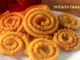 Potato chakli or murukku recipe – Diwali snacks recipe