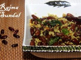 Rajma sundal recipe – Navaratri/navratri sundal recipes