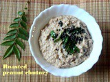 Roasted peanut chutney recipe