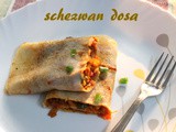 Schezwan dosa recipe – How to make schezwan dosa recipe – dosa recipes