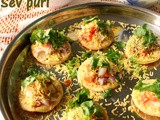 Sev puri recipe – how to make Mumbai sev puri recipe