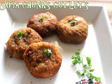 Soya chunks cutlet recipe – How to make soya chunks patties/cutlets/meal maker cutlet recipe – easy evening snacks