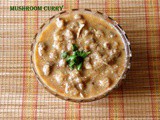 Spicy mushroom curry recipe