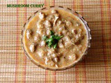 Spicy mushroom curry recipe