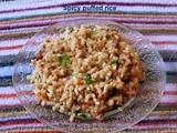 Spicy puffed rice (mandakki oggarane) / seasoned puffed rice recipe