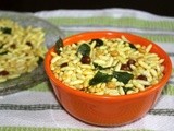 Spicy puffed rice/murmura chivda recipe