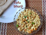 Tofu bhurji recipe – How to make tofu bhurji recipe