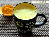 Turmeric milk or haldi doodh recipe – How to make golden turmeric milk recipe(turmeric latte)