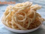 Urad dal murukku recipe – How to make urad dal thenkuzhal recipe – diwali recipes