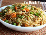 Veg Masala Vermicelli recipe – How to make veg masala vermicelli recipe – veg recipes