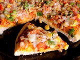 Veg pizza recipe – How to make vegetable pizza recipe – veggie pizza recipe