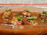 Vegetable manchurian gravy recipe
