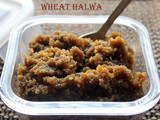 Wheat halwa (with fenugreek seeds) recipe – How to make wheat halwa (atta ka halwa) recipe – halwa recipes