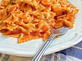 Cream Cheese Tomato Pasta