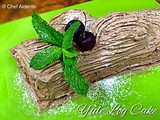 Yule Log Cake