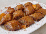 Almond baklava