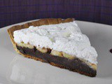 Banoffee tart with chocolate