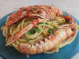 Crawfish spaghetti